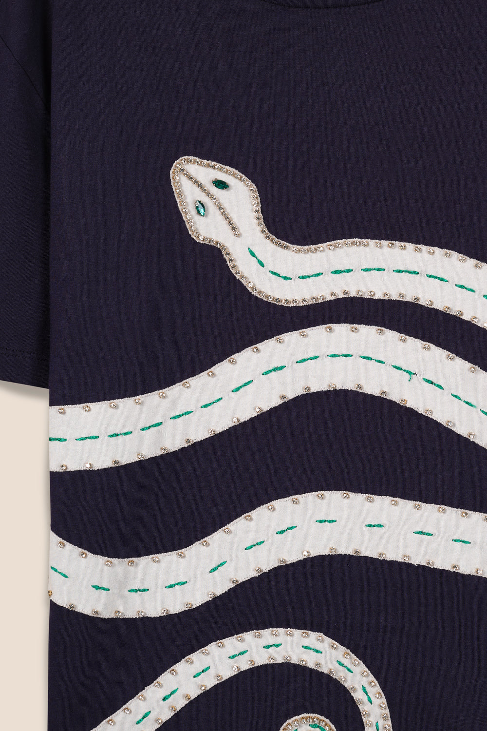 Snake yoke t-shirt