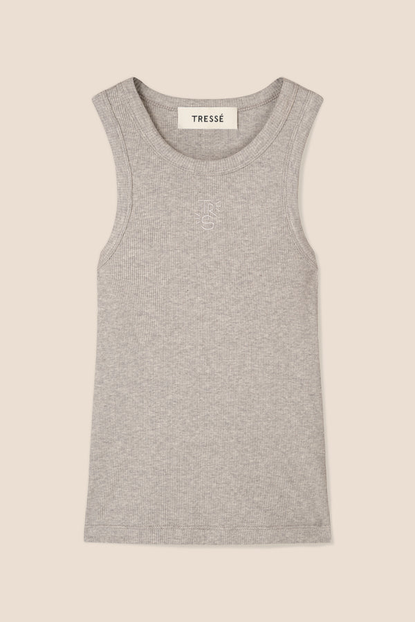 Débardeur à broderie "TRS"