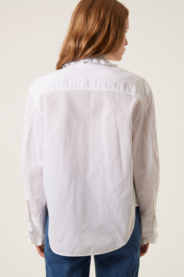 Chemise à fronces