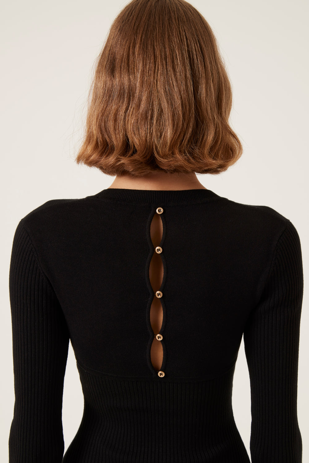 Short fitted knit dress