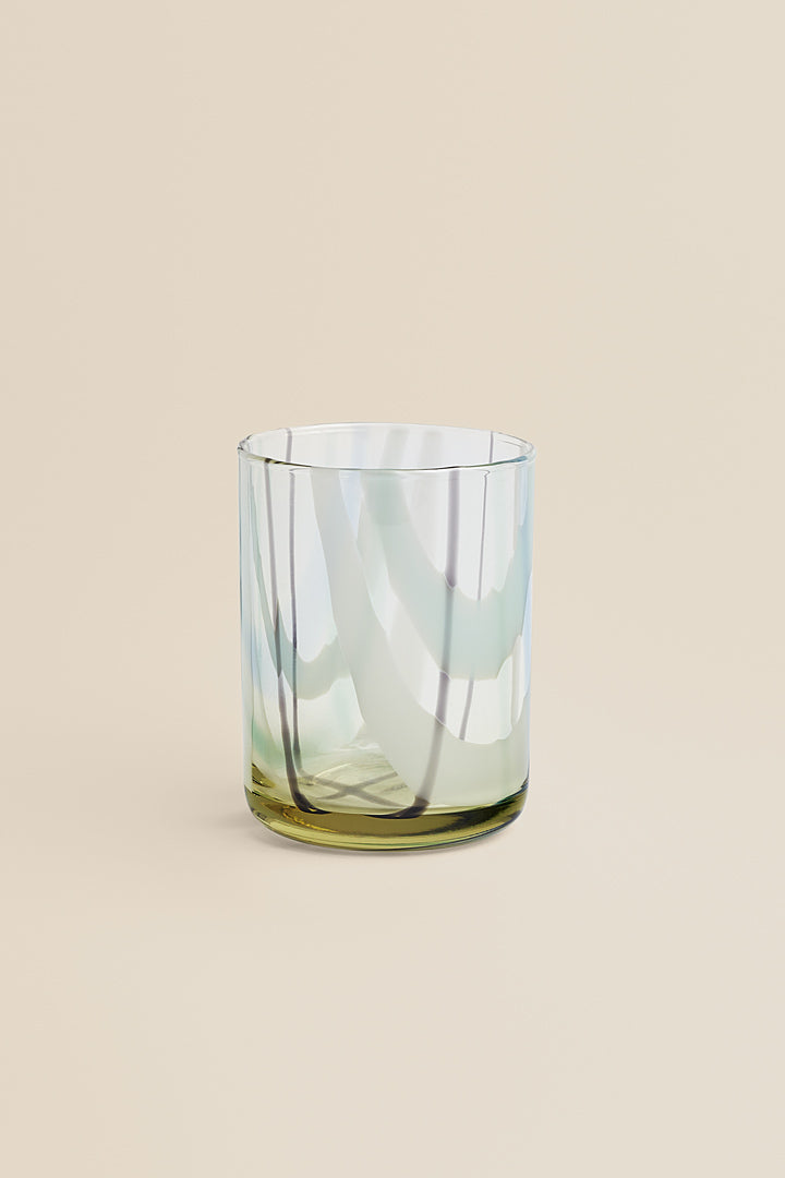 Verre dégradé jade