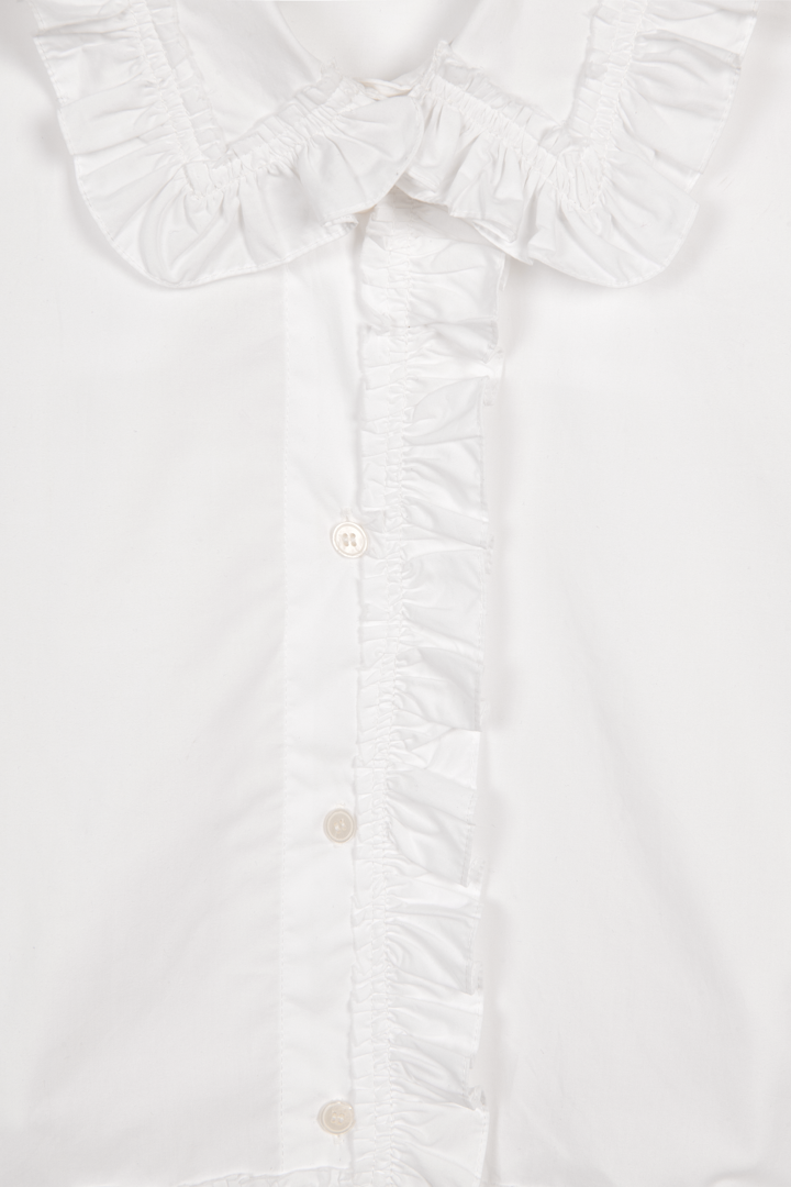 Chemise courte à volants - Tresse Paris