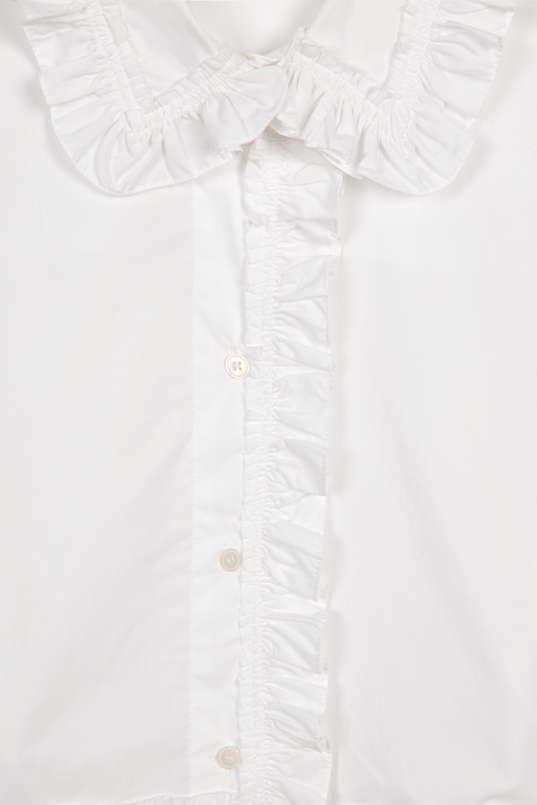 Chemise courte à volants - Tresse Paris