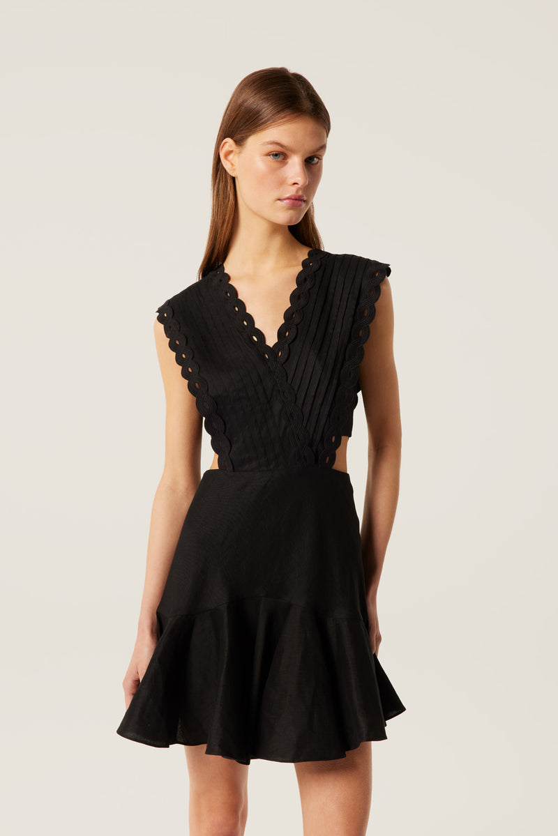 Robe à volants