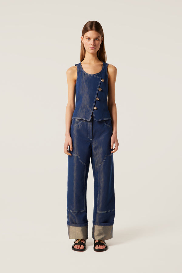 Panelled pants