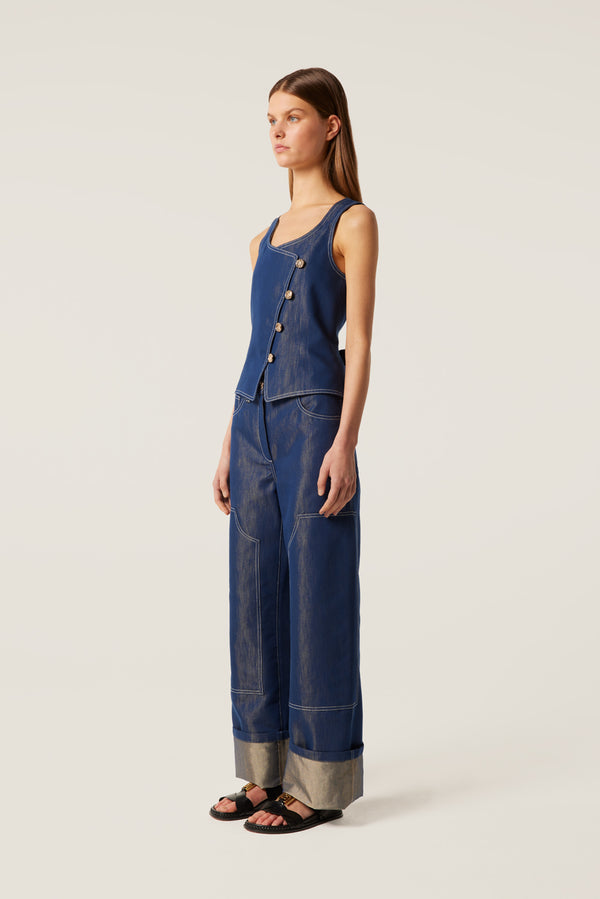 Panelled pants