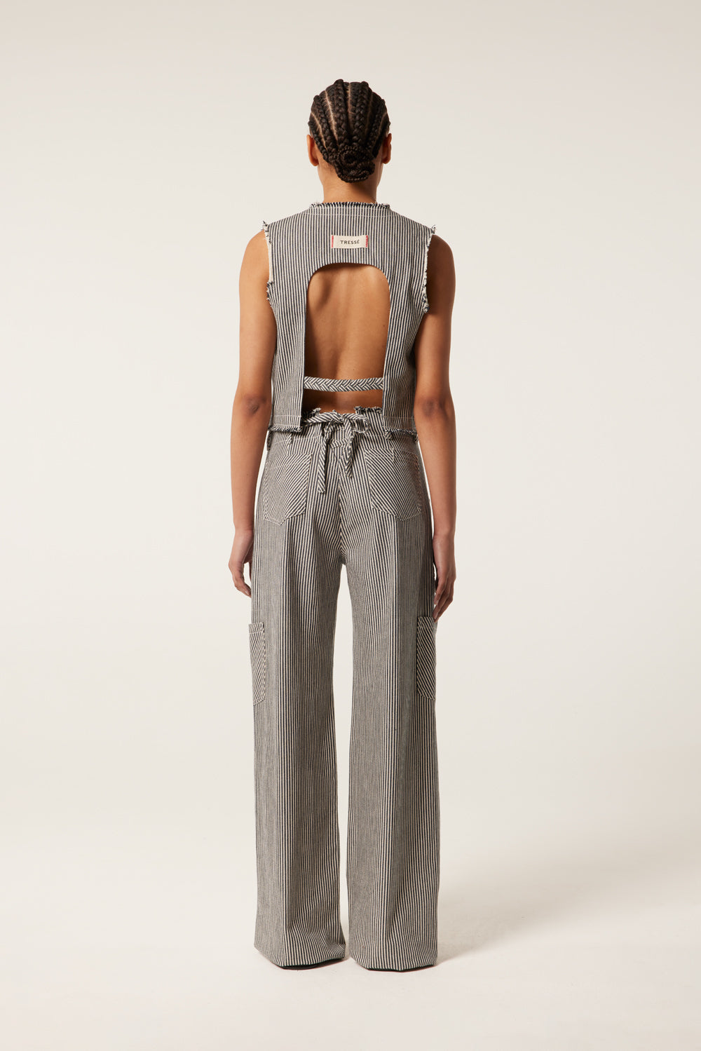 Striped waistcoat
