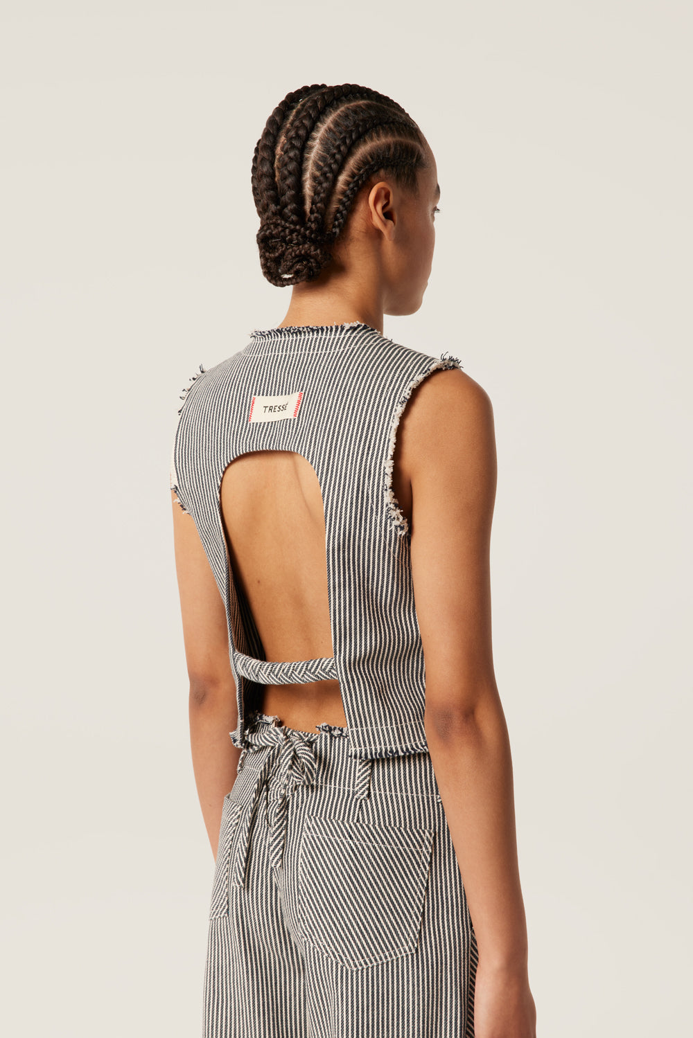 Striped waistcoat