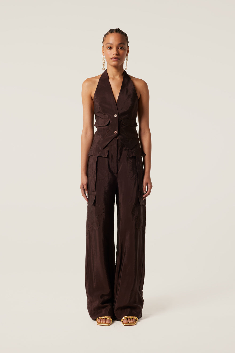 Backless vest