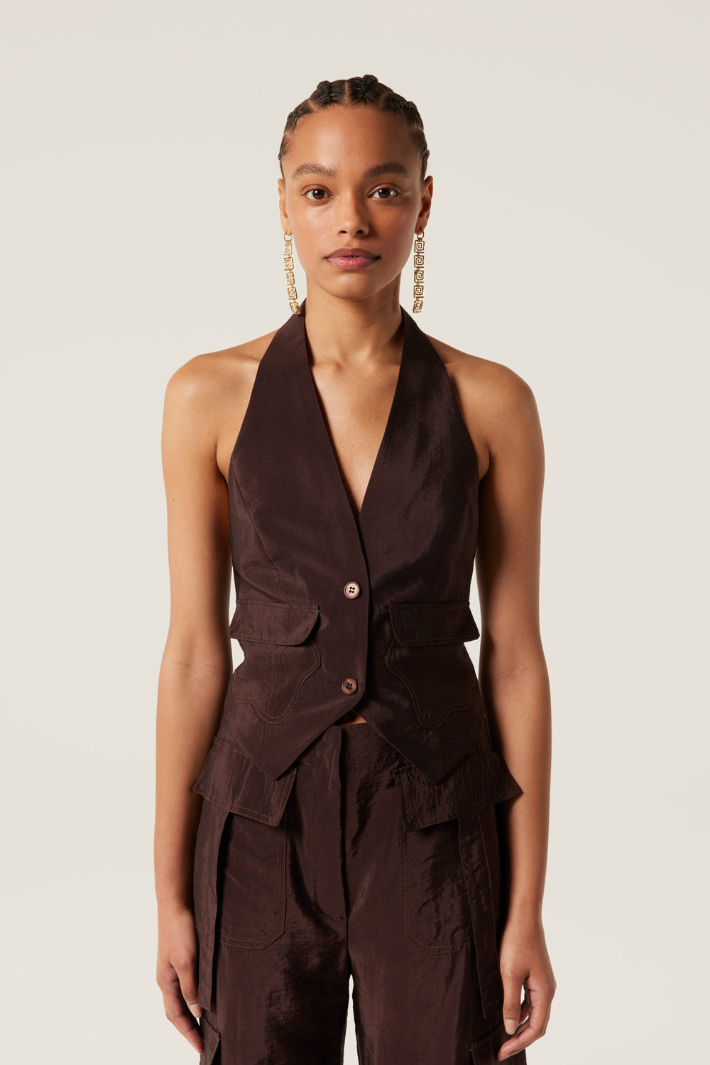 Backless vest