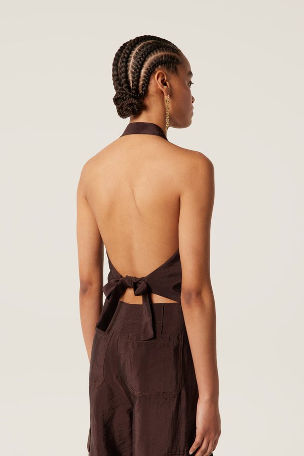 Backless jacket