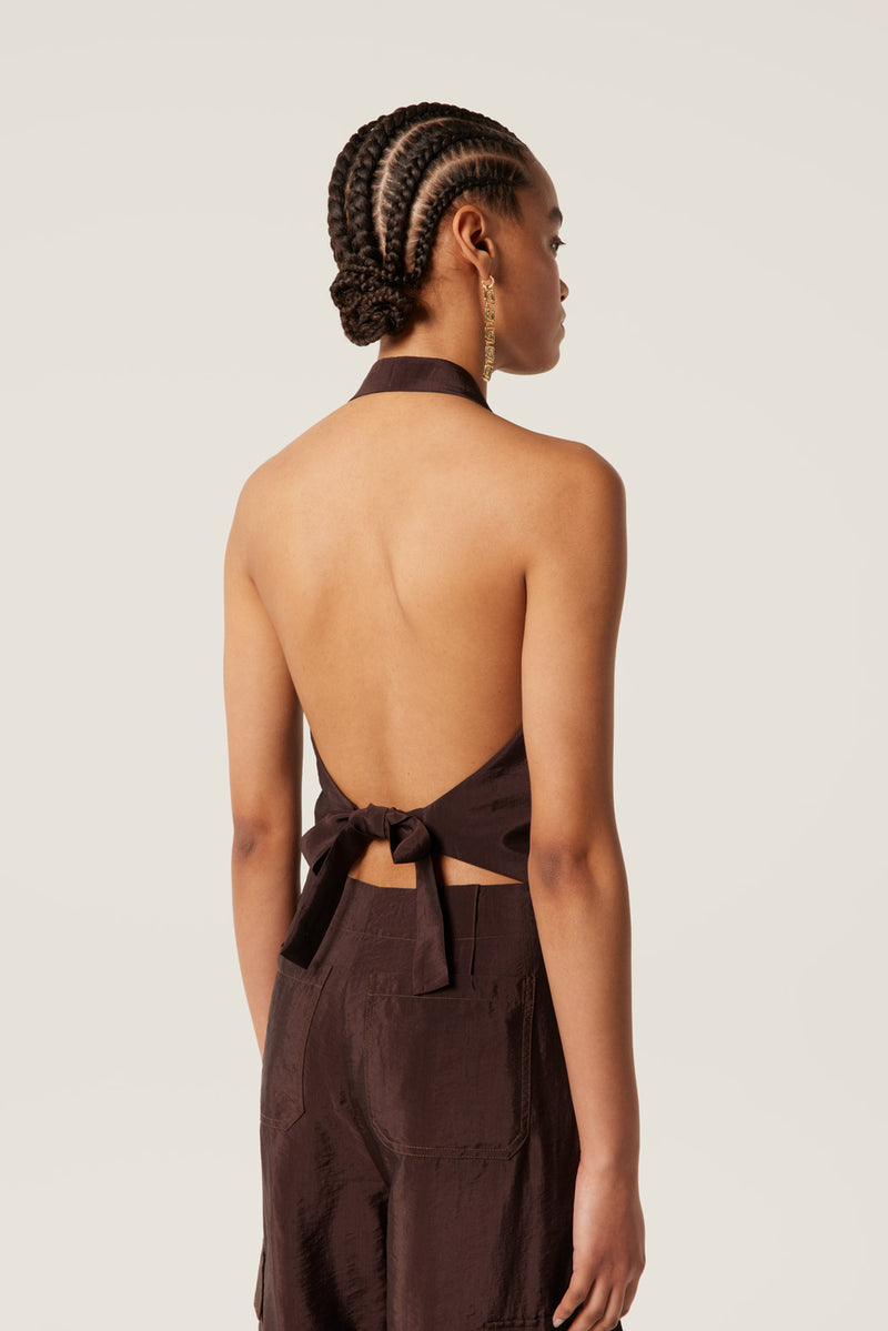 Backless jacket