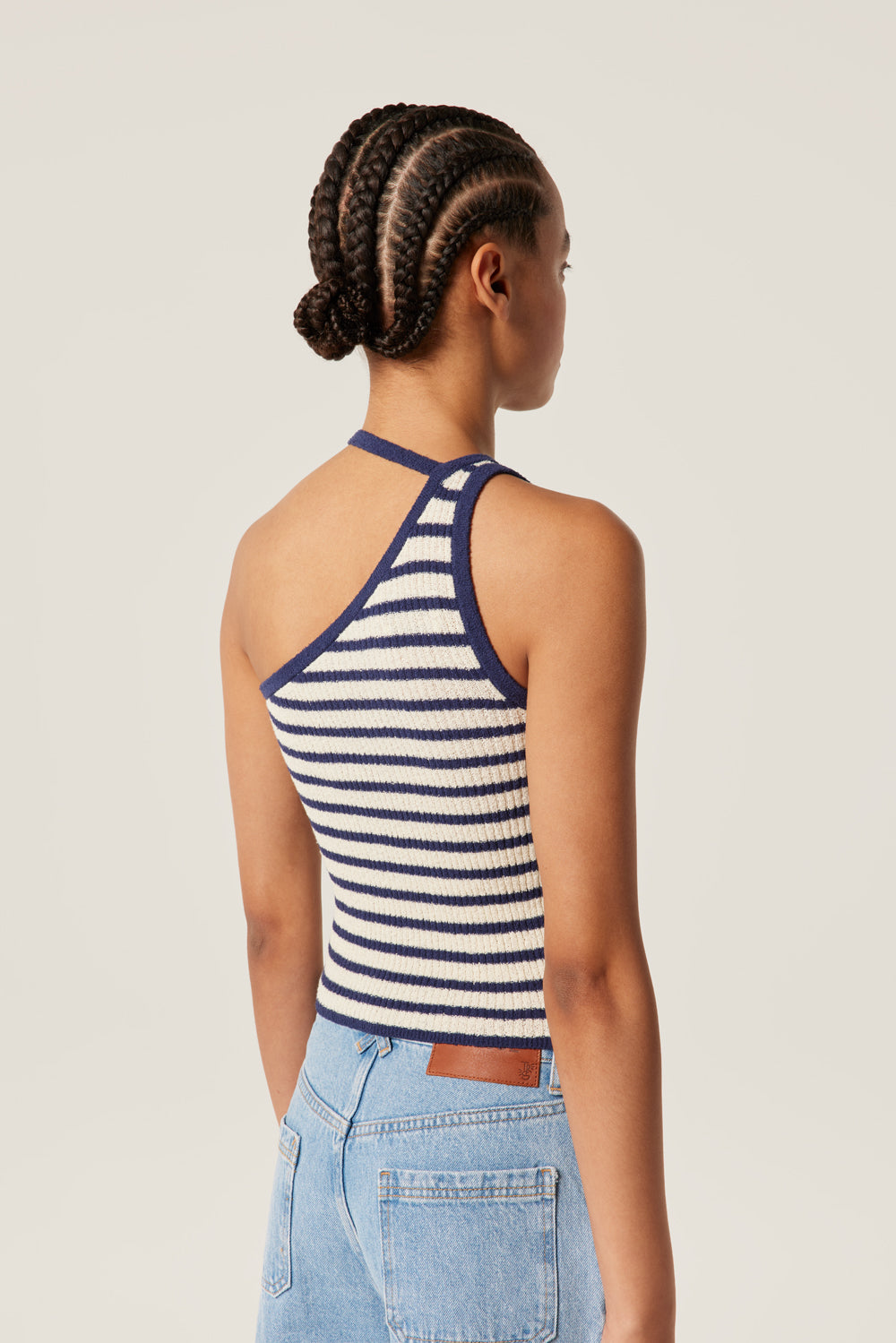 Asymmetrical tank top