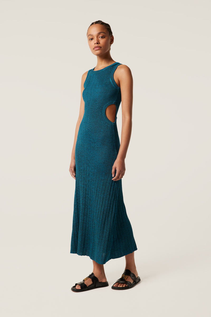 Long knit dress