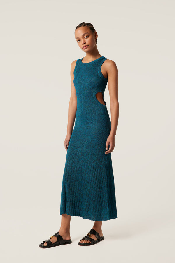 Long knit dress