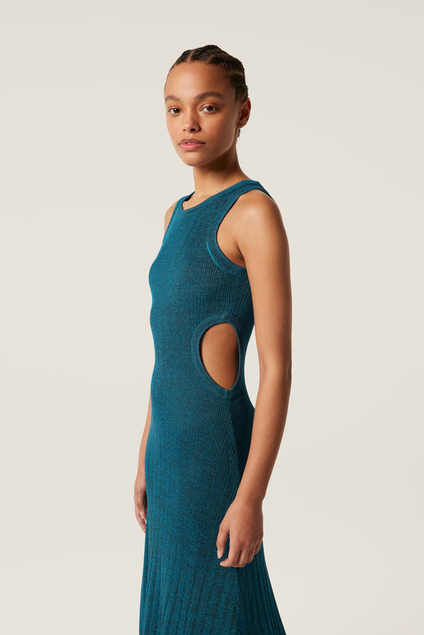 Long knit dress