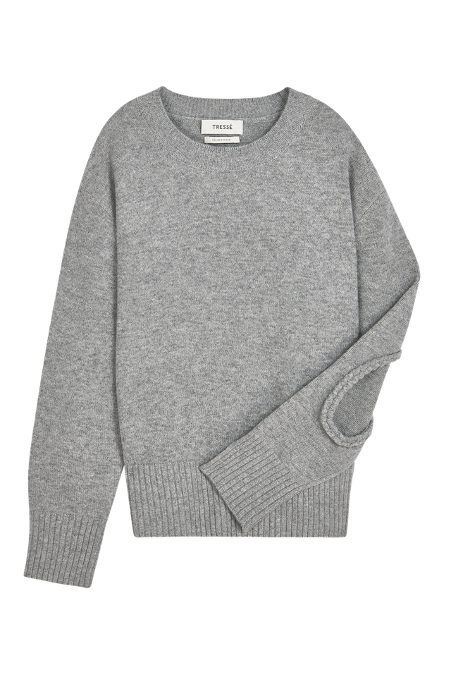 MAJO gray sweater