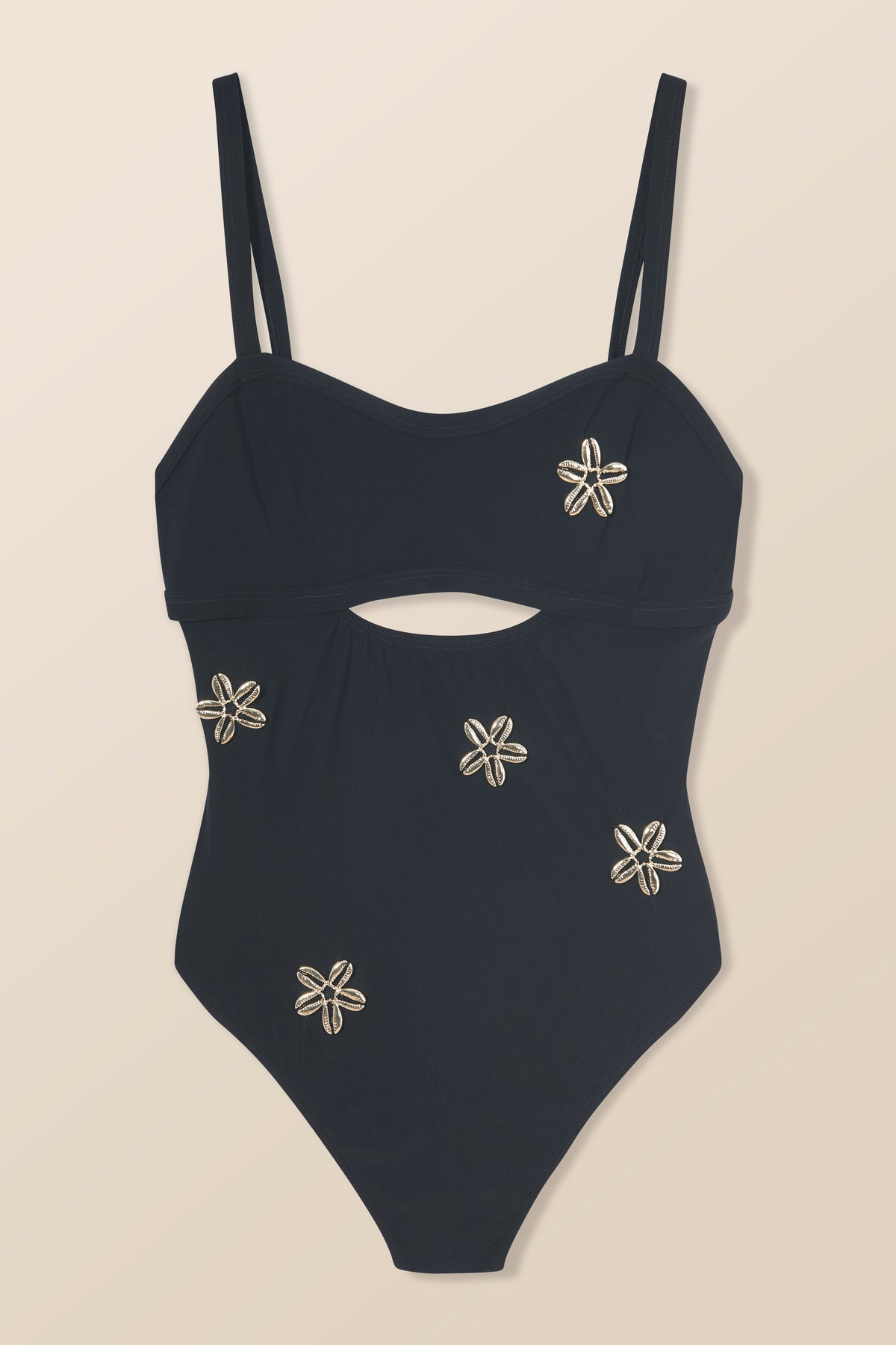 Maillot de bain orné de coquillage