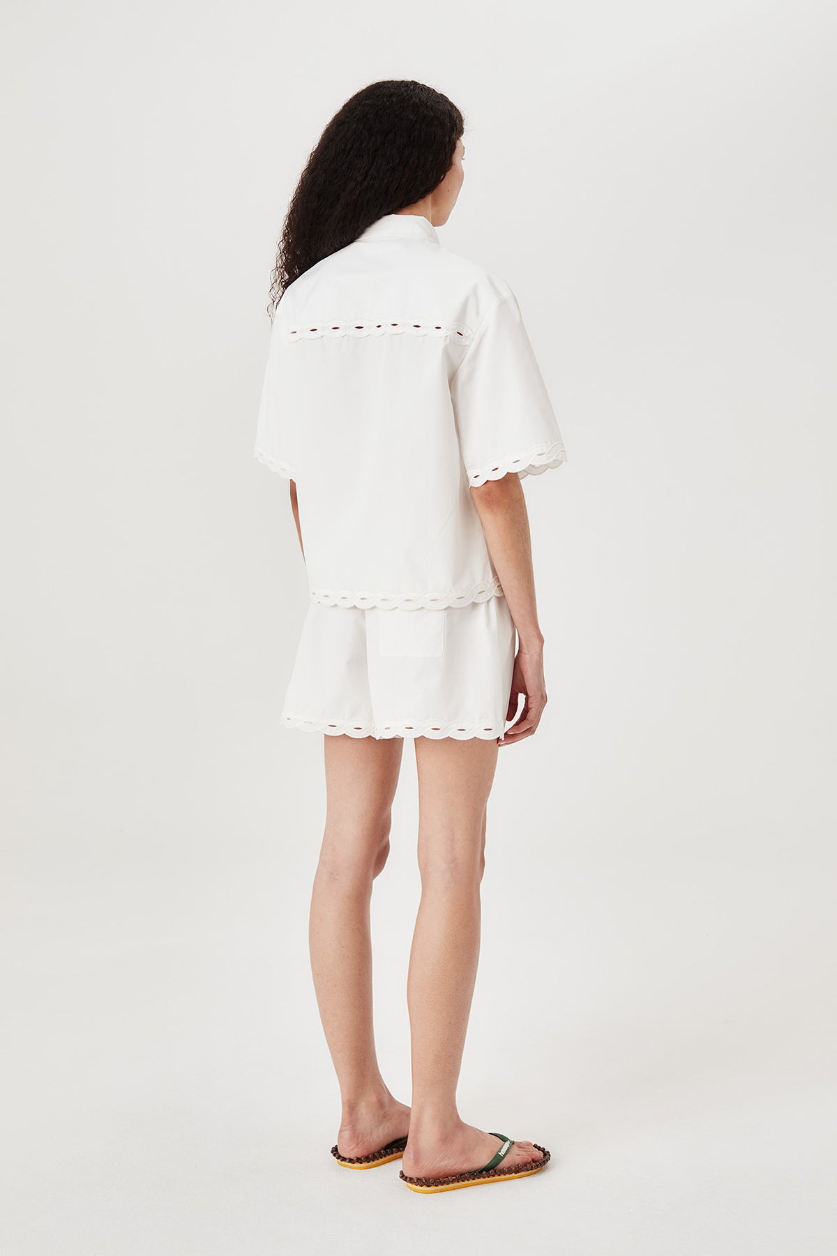 Chemise à ruban tresse