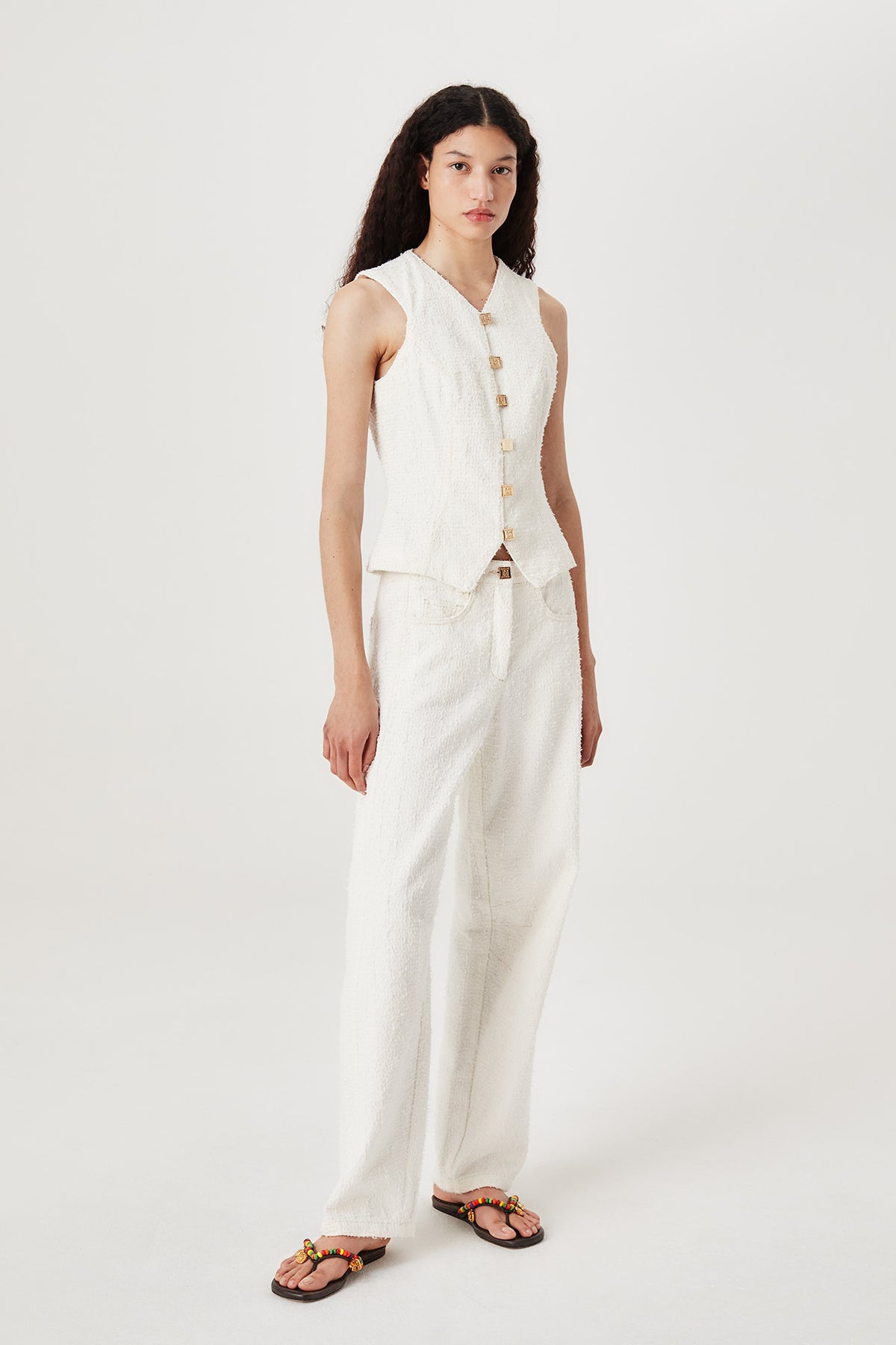 Pantalon tweedé