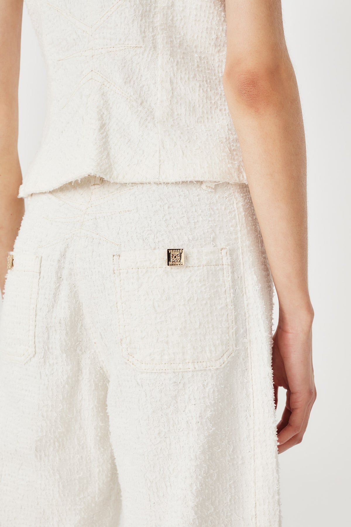 Pantalon tweedé
