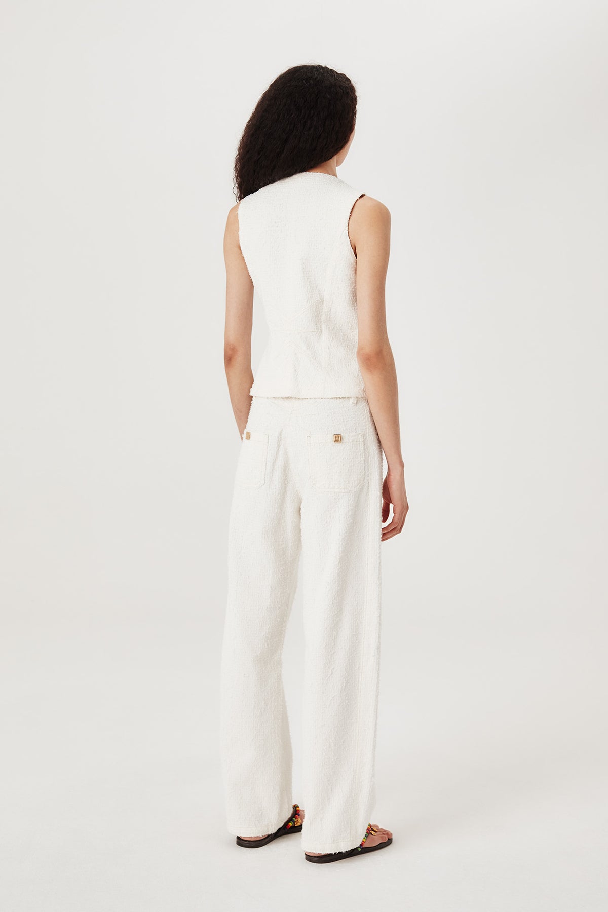 Pantalon tweedé