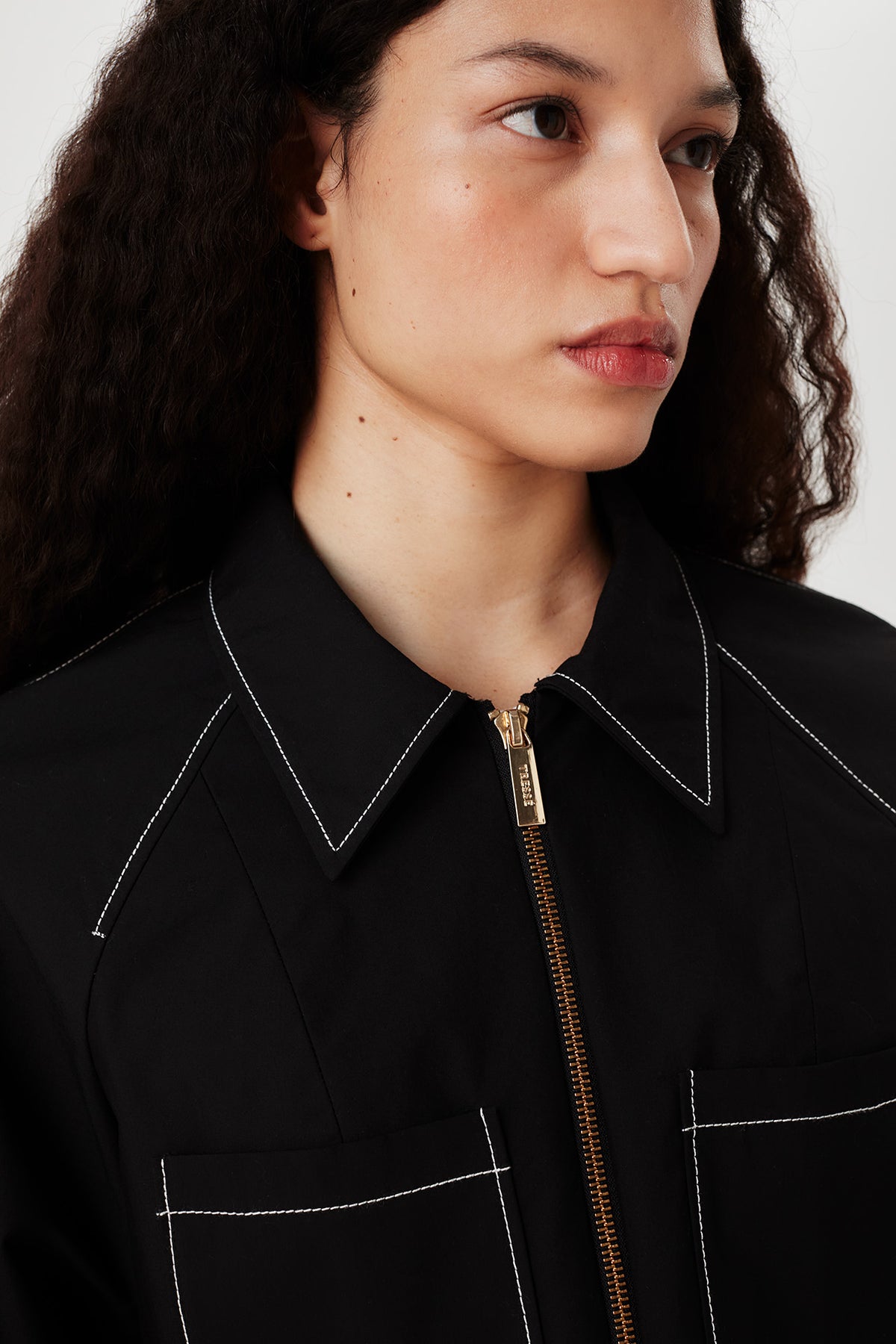 Ruffled jacket