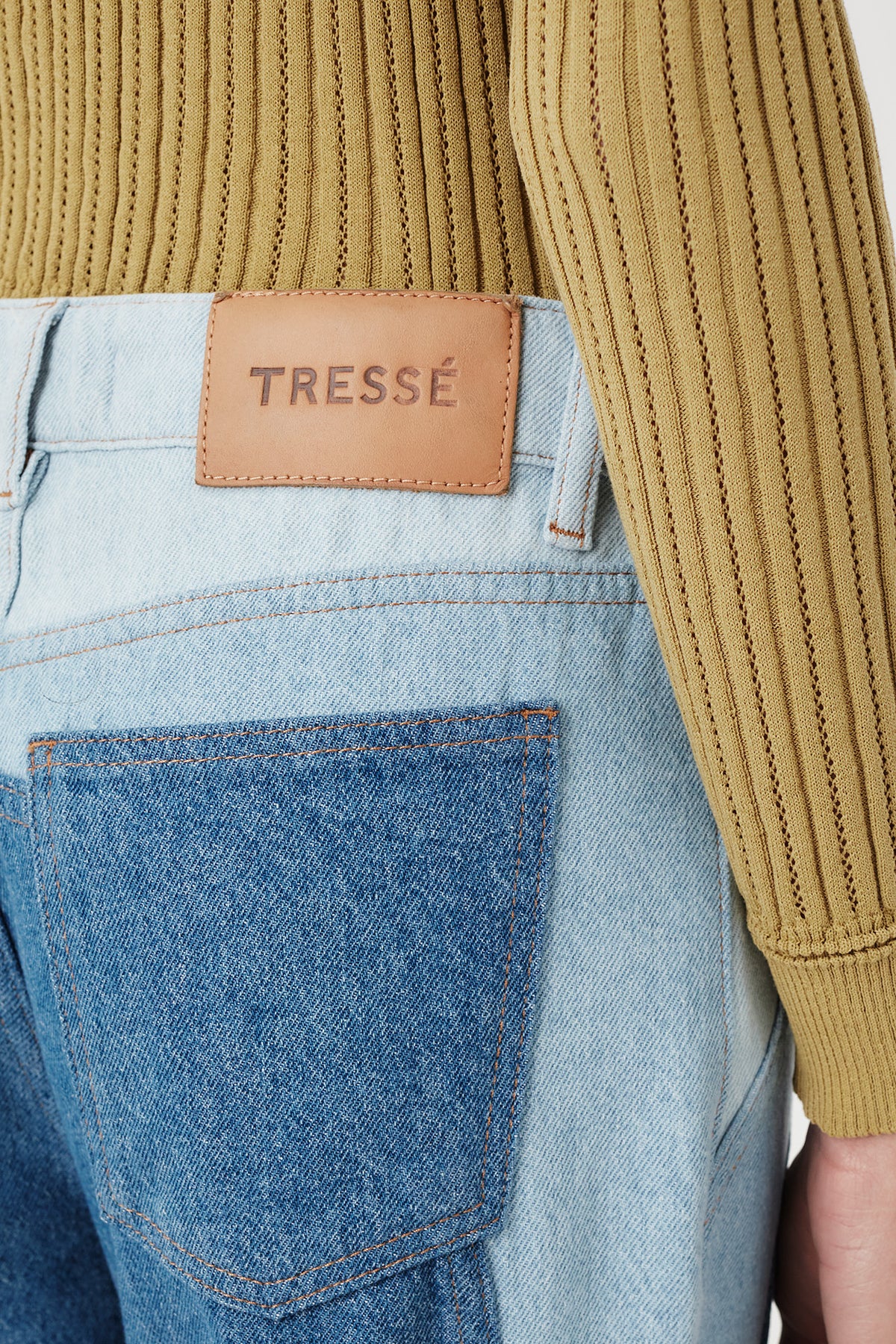 Denim tricolore