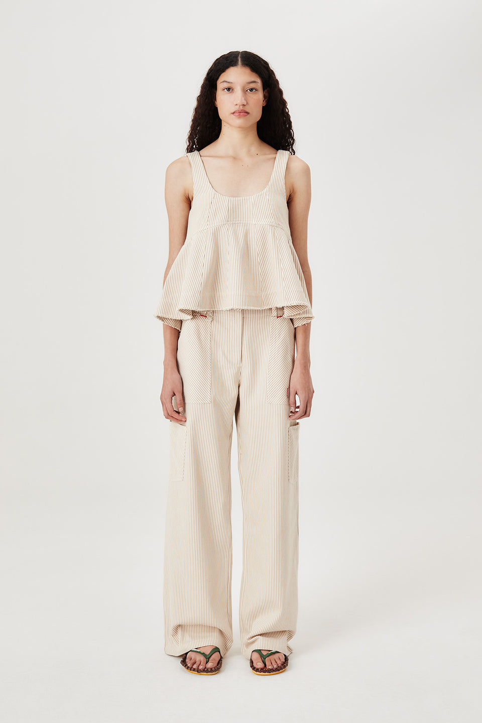 Pantalon à rayures