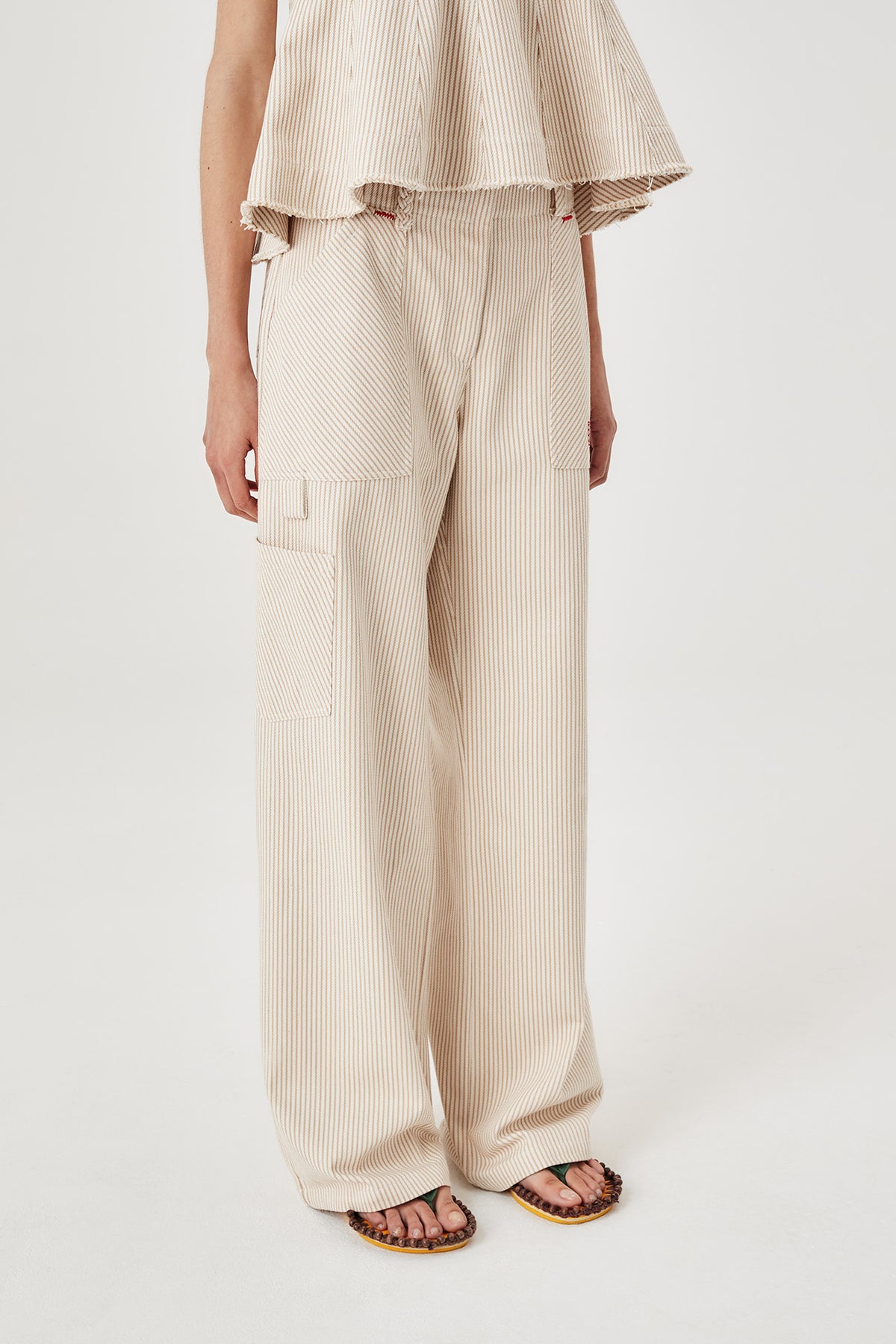 Pantalon à rayures