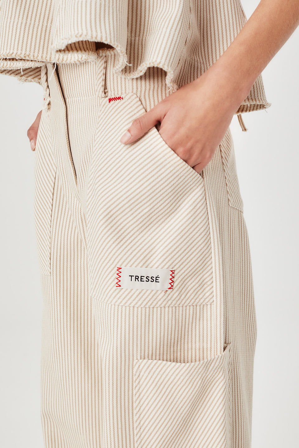 Pantalon à rayures