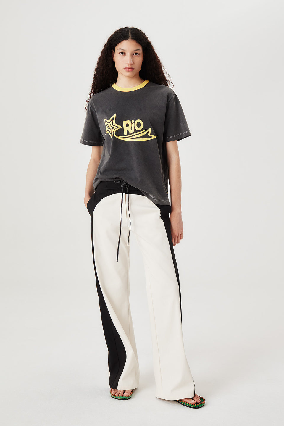 Pantalon bicolore