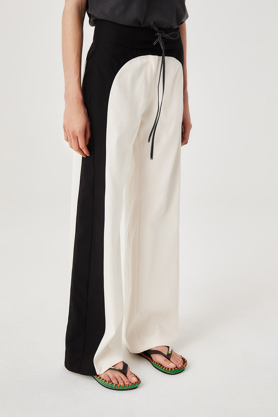 Pantalon bicolore