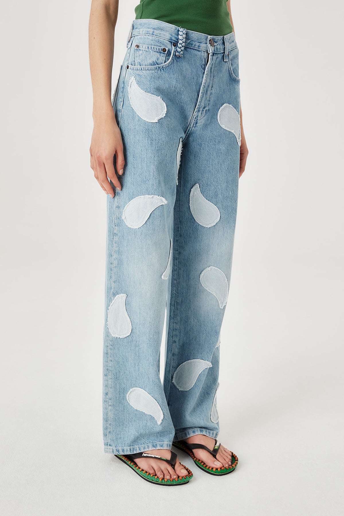 Patchwork denim