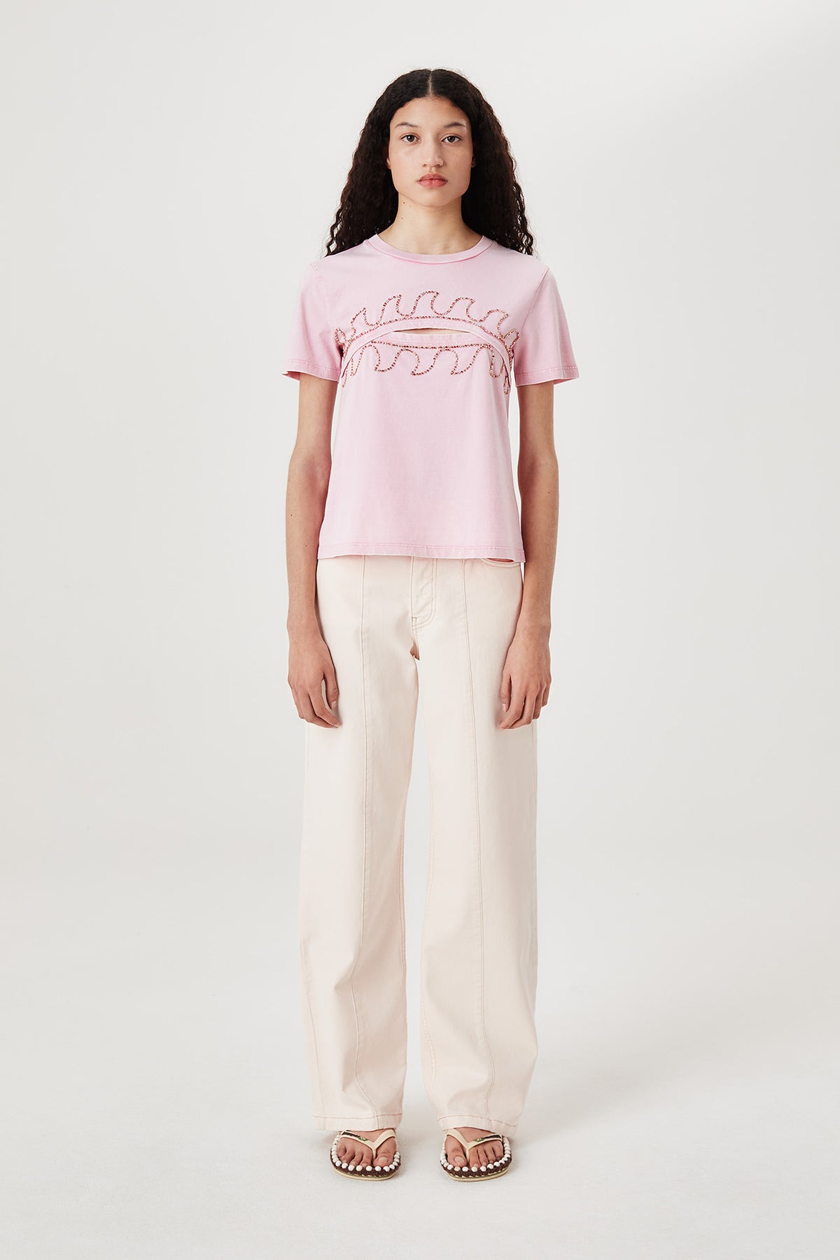 Rhinestone T-shirt