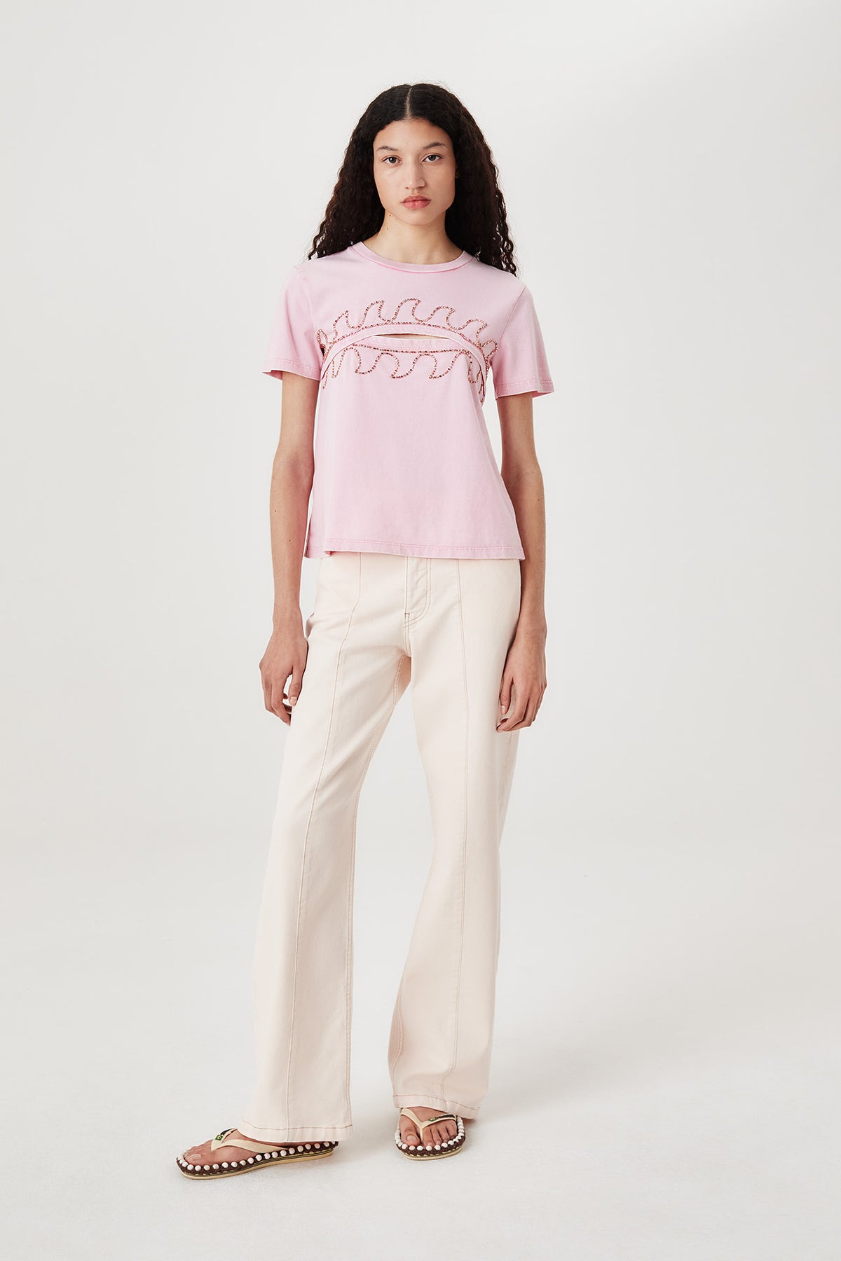 Rhinestone T-shirt