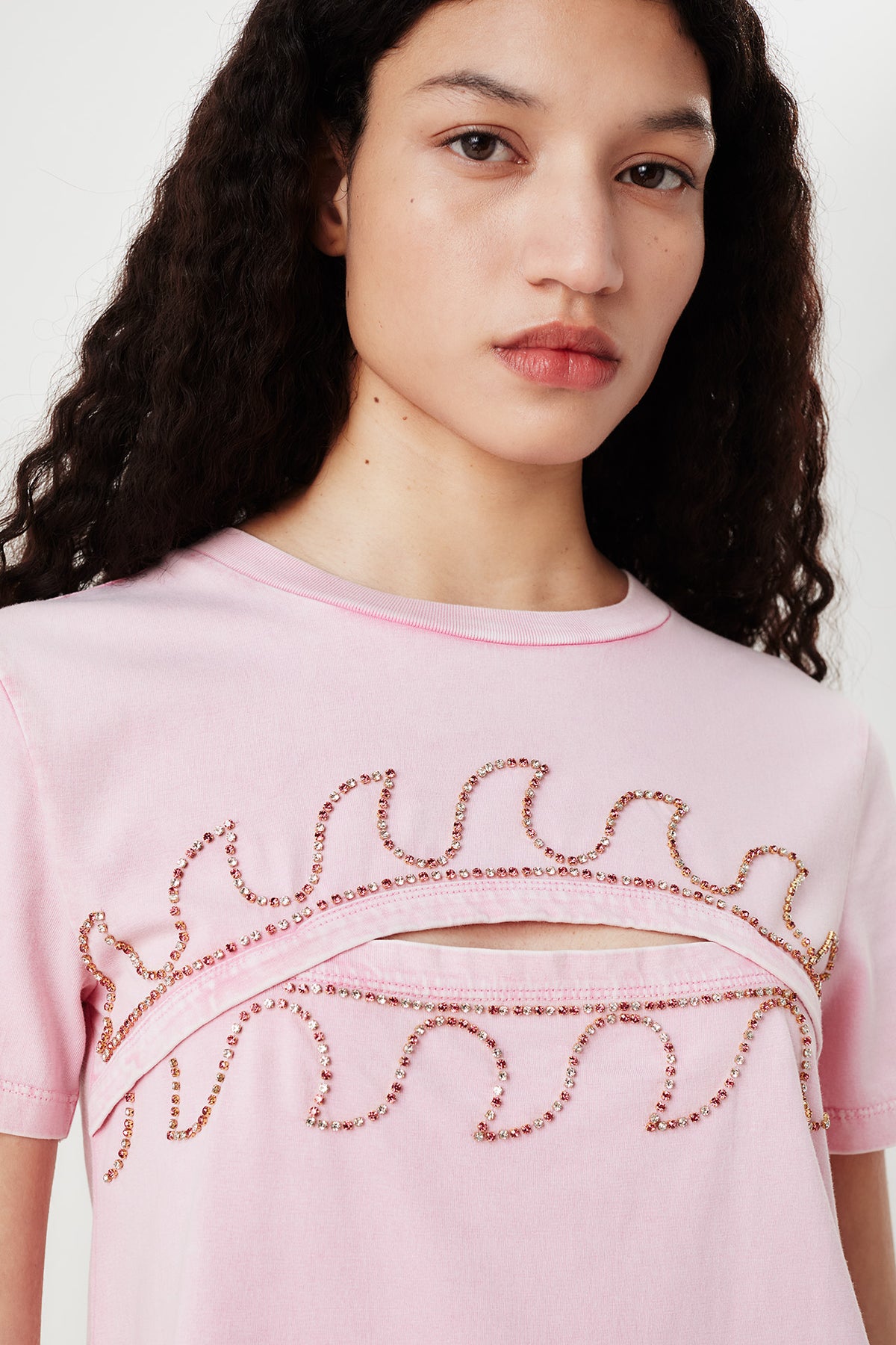 Rhinestone T-shirt