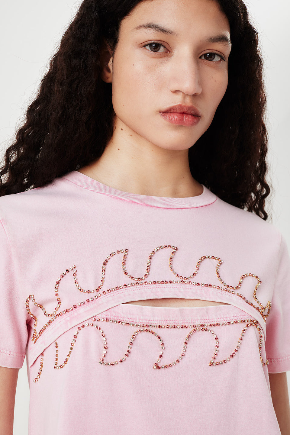 T-shirt à strass