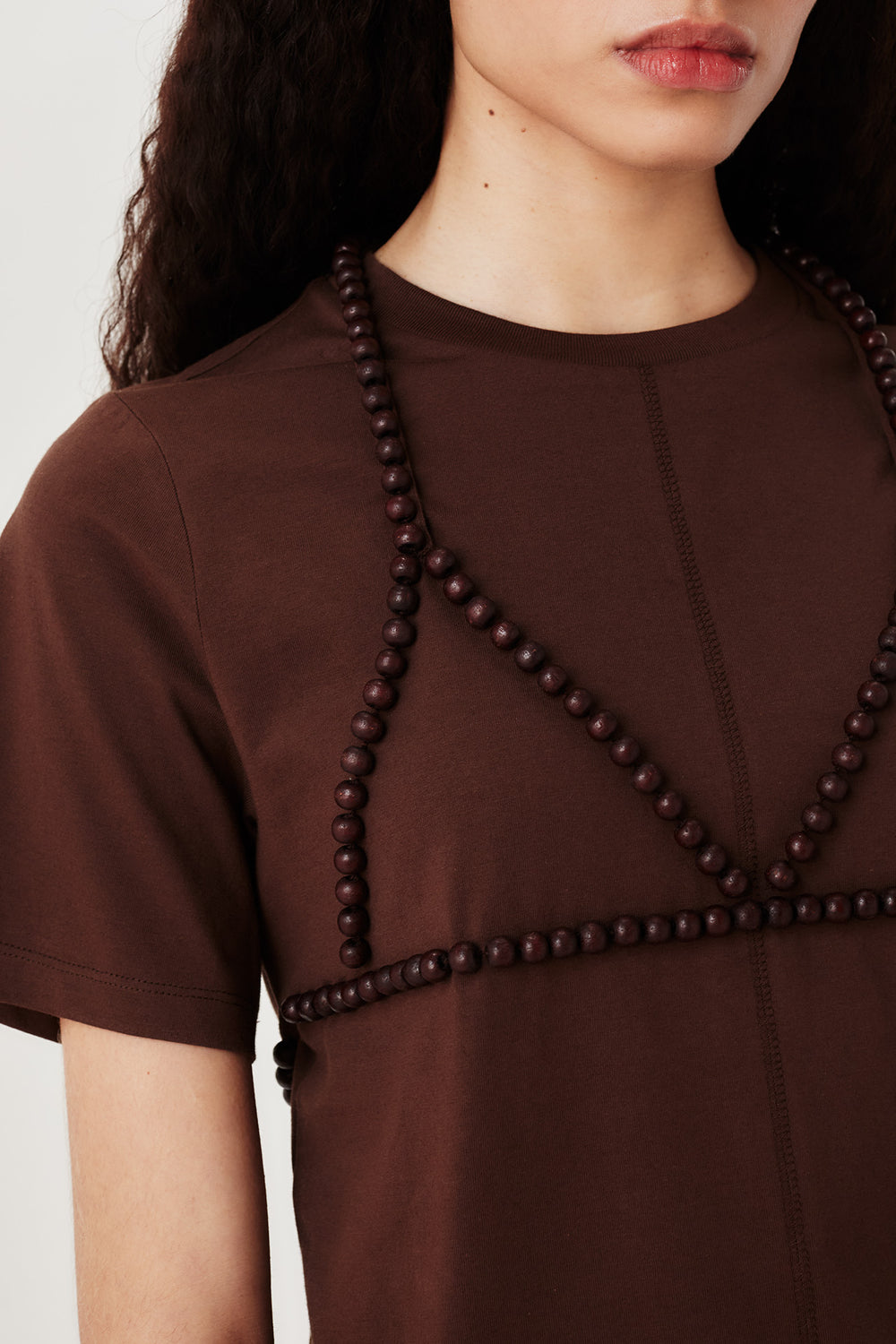 Beaded T-shirt - T3