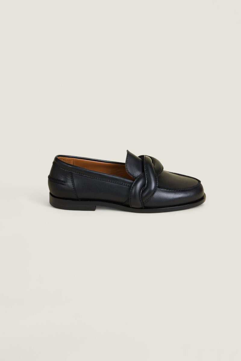Mocassins à tresse