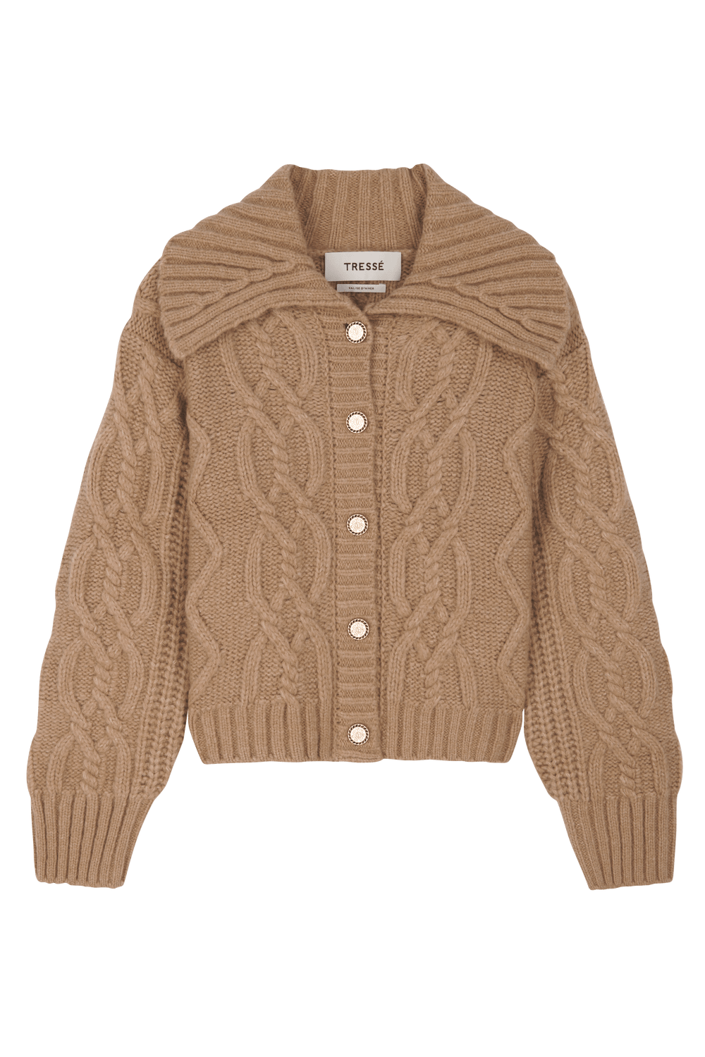 MADIA camel cardigan