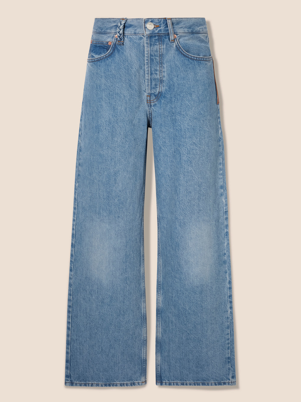 Palm jacron denim