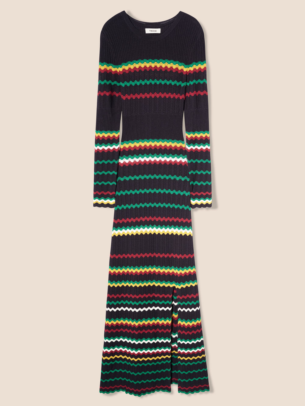 Long knit dress