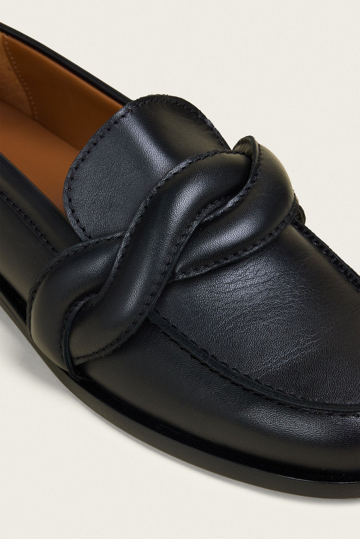 Mocassins à tresse