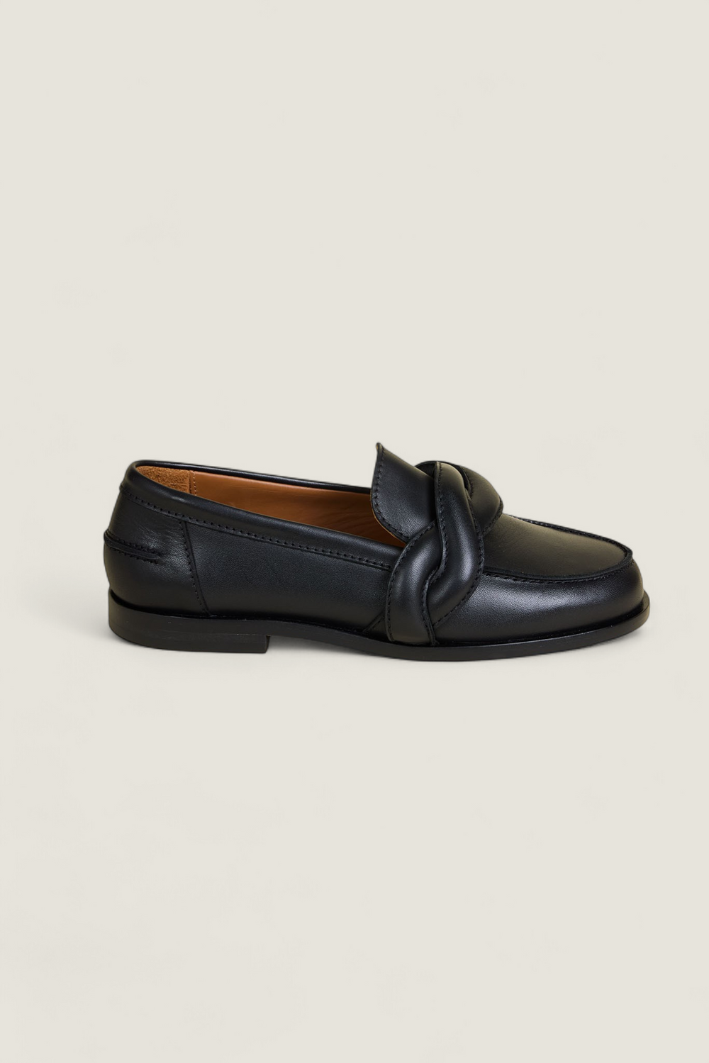 Mocassins à tresse