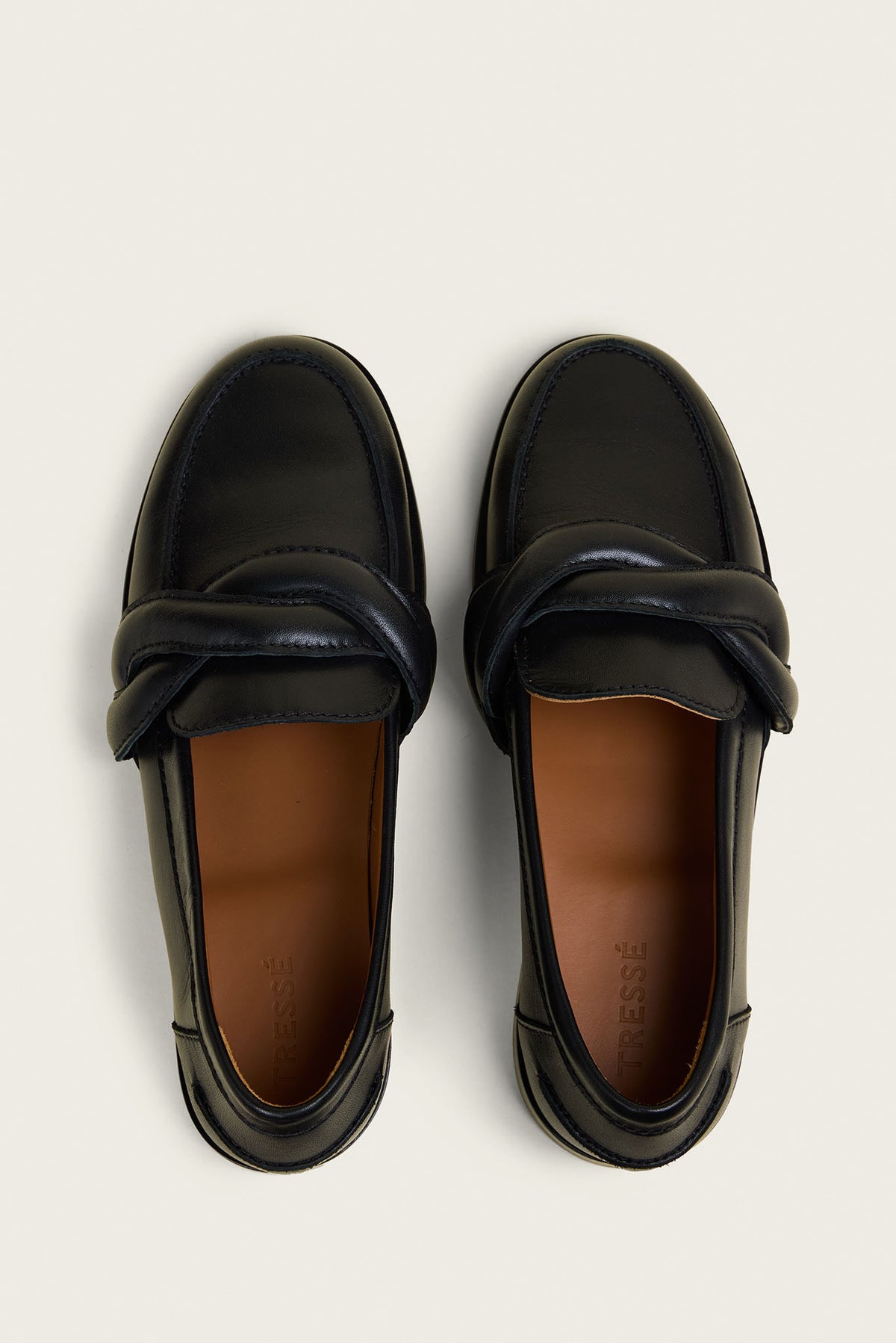 Mocassins à tresse