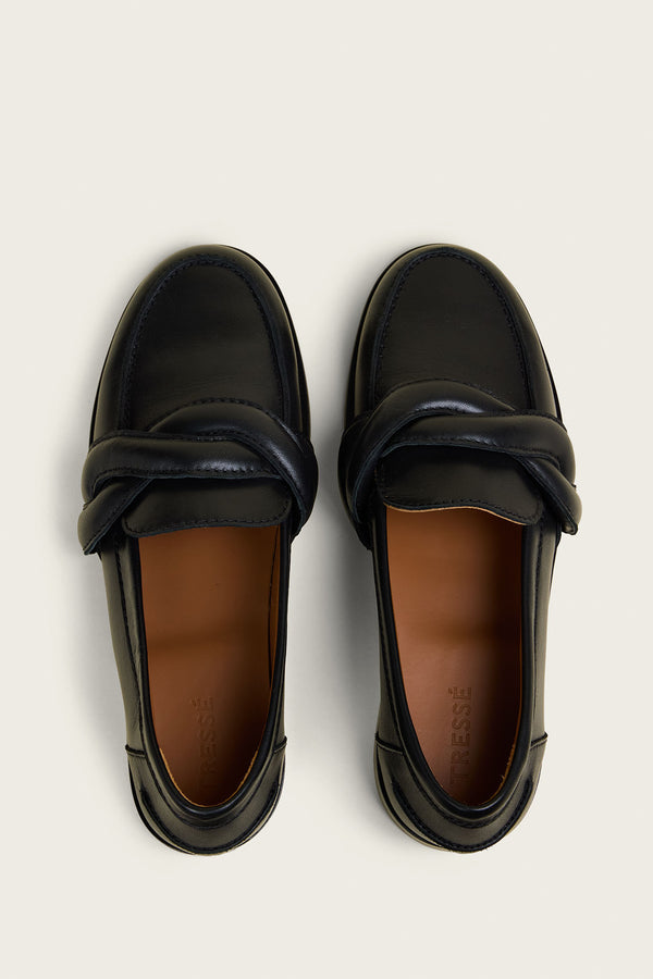 Mocassins à tresse