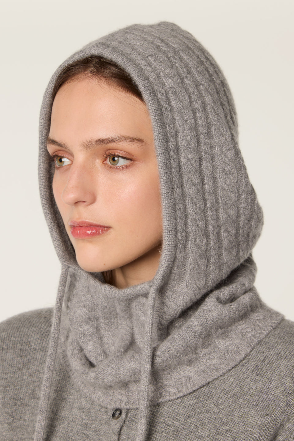Cagoule torsadée