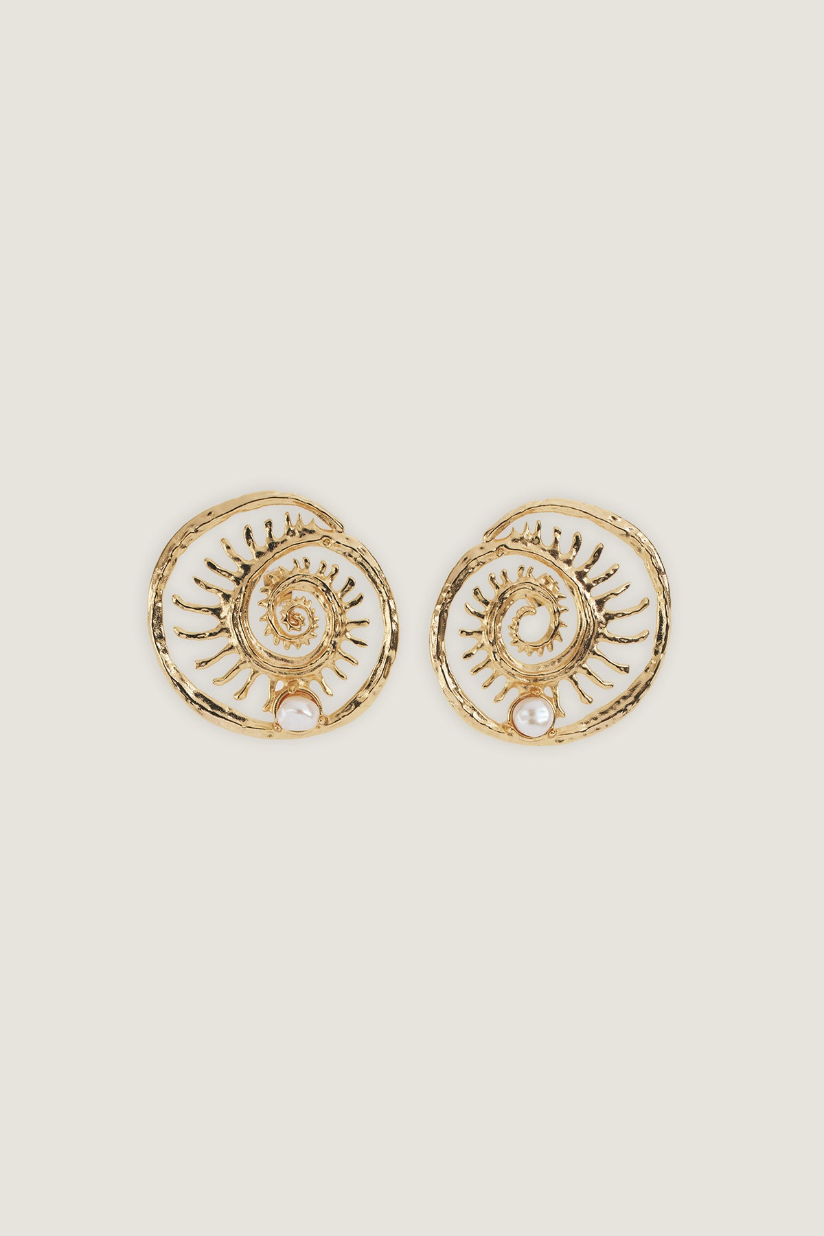 Boucles d'oreilles coquillage