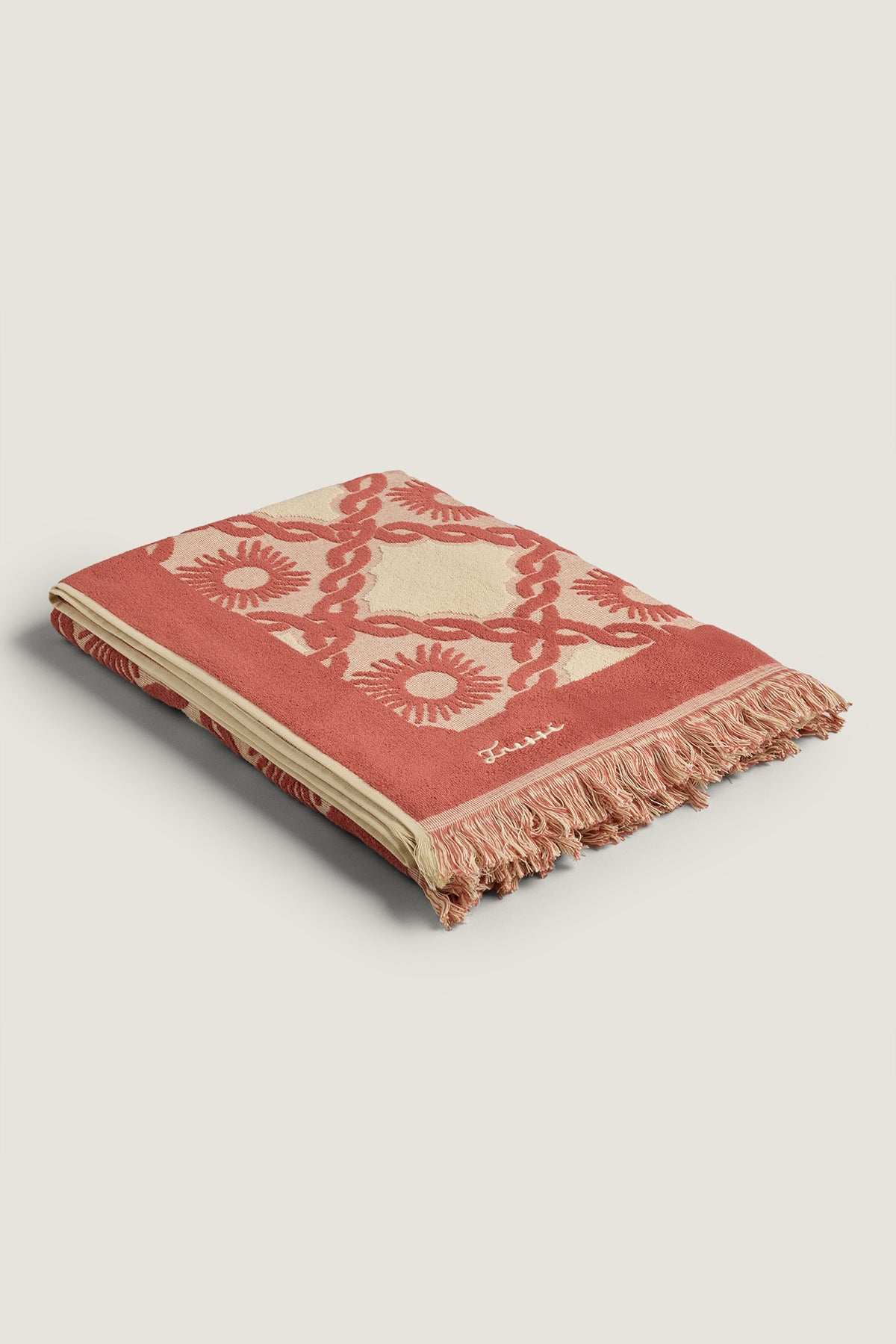 Telo mare in jacquard